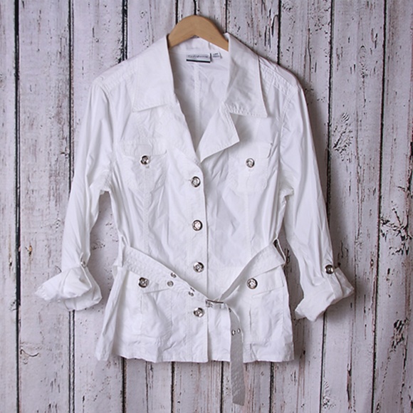 croft & barrow Jackets & Blazers - Croft & Barrow Lightweight Trench Jacket Size L